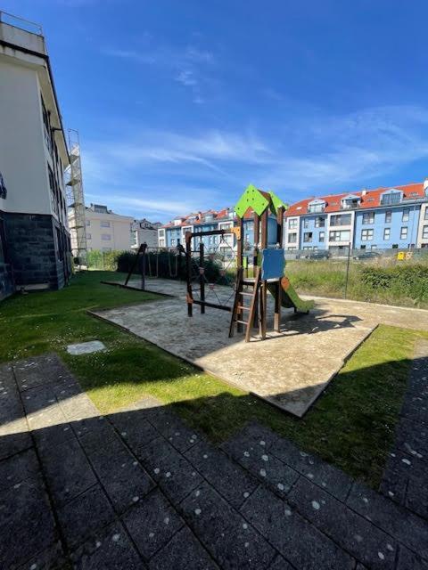 Apartamento A Un Paso De La Playa En Ares Con Piscina Y Parking Buitenkant foto